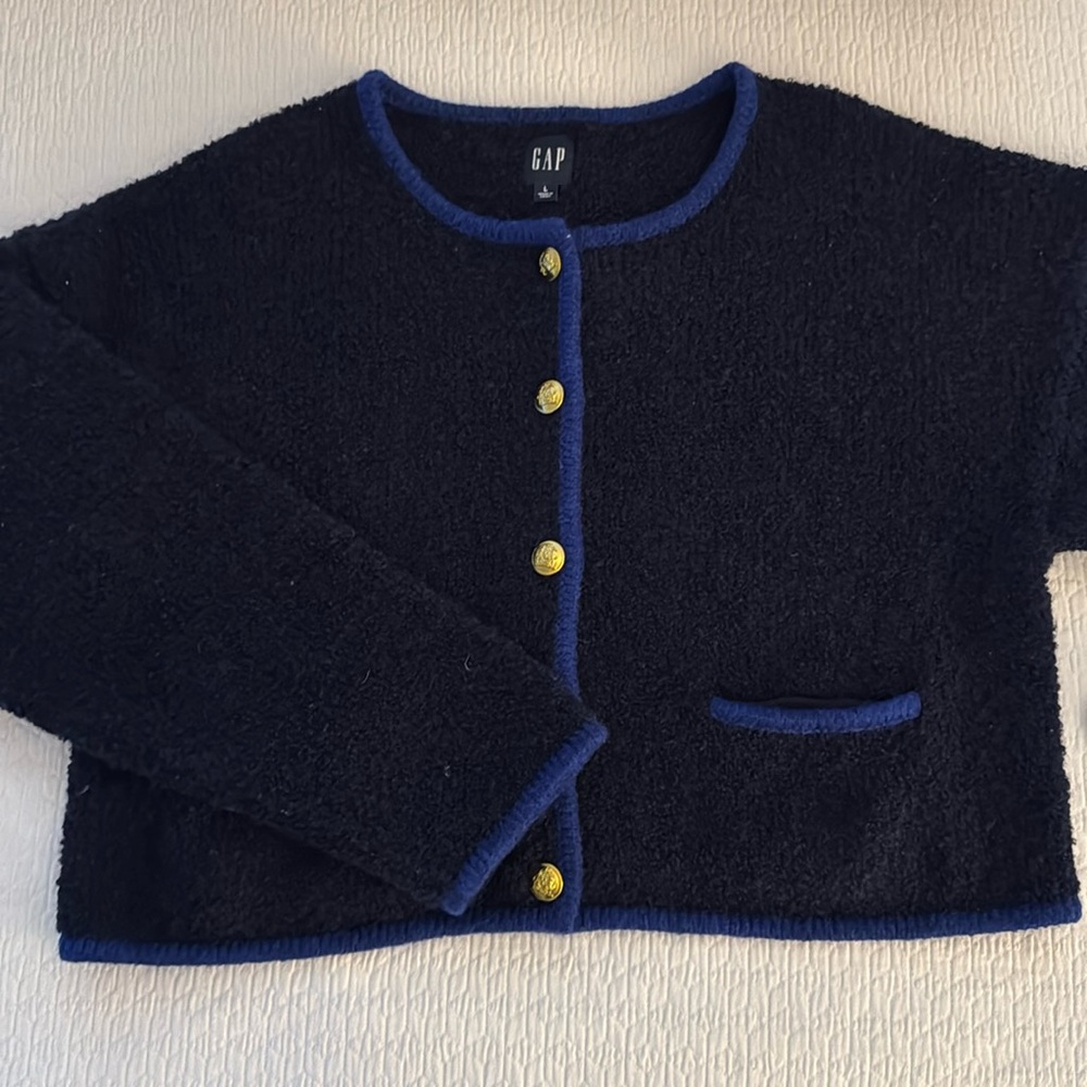 GAP Boucle Sweater Jacket